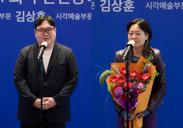 두산연강예술상에 연출가 김상훈과 시각예술가 조익정