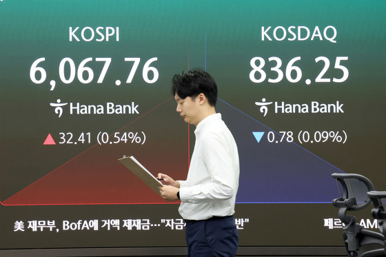 전날 급락했던 코스피, 상승 출발