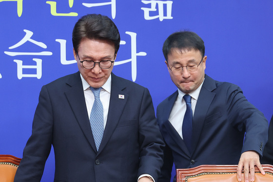 최고위 참석하는 김민석·한병도