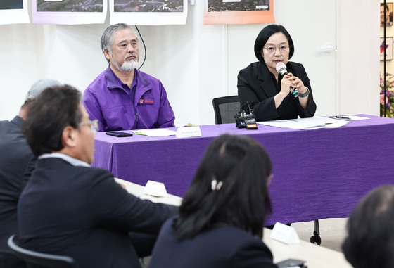 '별들의 집' 찾은 한성숙 국무총리