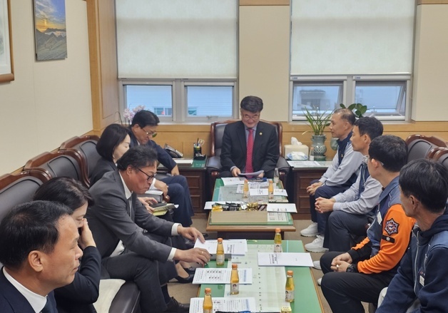 강원소방지부, 도의회에 소방공무원 처우 개선·예산 지원 요청