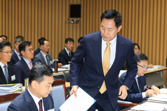 [국감] 오세훈 서울시장, 국정감사 출석