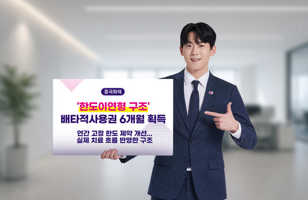 흥국화재, '한도이연형 구조' 배타적사용권 6개월 획득