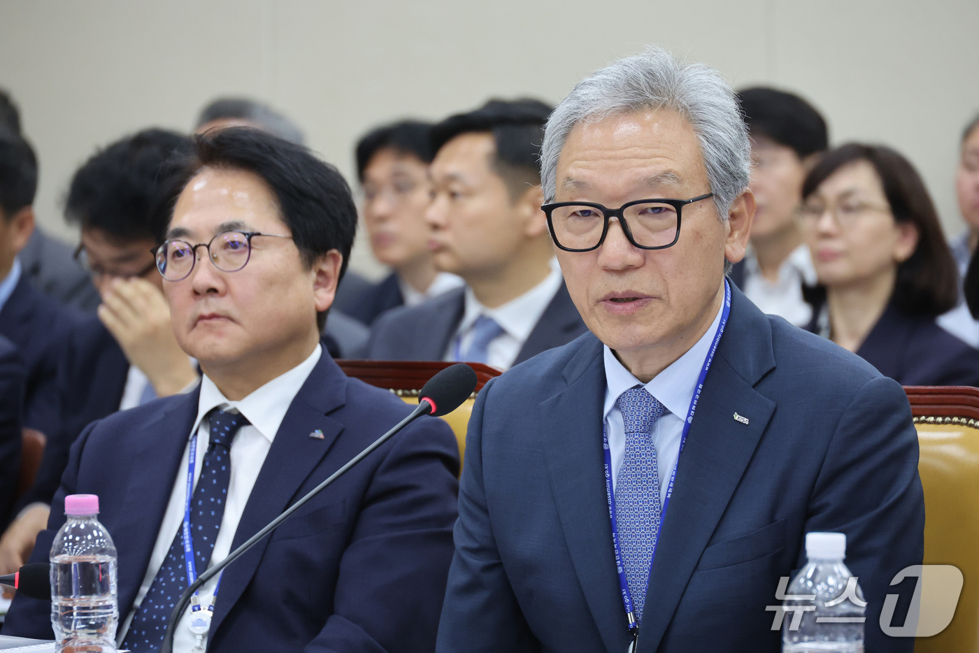 (서울=뉴스1) 신웅수 기자 = 이상중 한국인터넷진흥원장이 15일 서울 여의도 국회 과학기술정보방송통신위원회에서 열린 정보통신산업진흥원 등에 대한 국정감사에서 의원 질의에 답하고 …