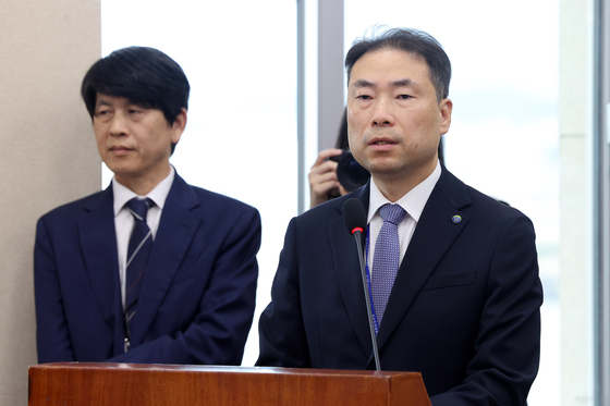 [국감] 답변하는 차광명 한국환경공단 이사장 직무대행