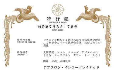 앱클론, 일본서 차세대 CAR-T 항체 특허 등록…고형암 공략 강화