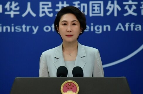본문 이미지 - 마오닝 중국 외교부 대변인.(외교부 홈페이지 캡처)