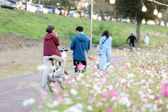 '억새길 라이딩 좋아요'