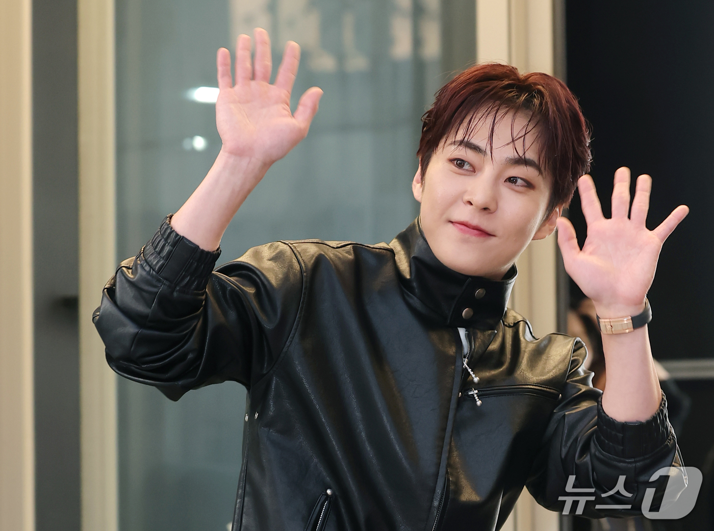 (서울=뉴스1) 권현진 기자 = 첸백시 시우민이 16일 서울 성동구 원밀리언 스튜디오에서 열린 ‘디오스피스(DAUSPICE) X 하리무 협업’ 기념 ‘PARTY : THE MUSE …