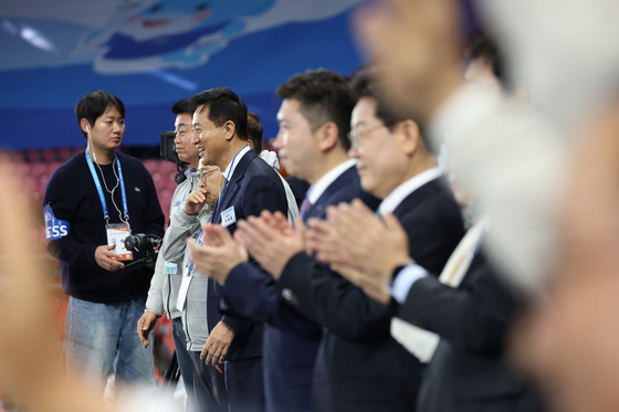 전국체전 개회식 참석한 오세훈 서울시장