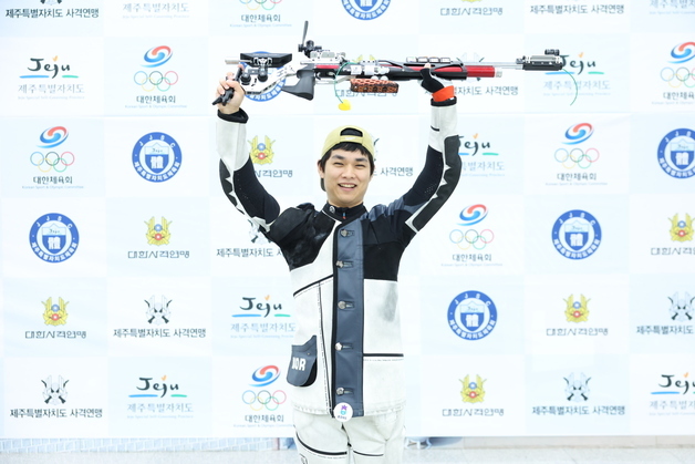 사격 공성빈, 전국체전 10m 공기소총서 635.3점 한국신기록 달성