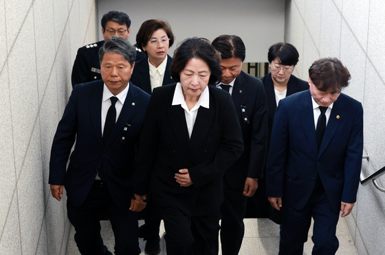 부천 공장 화재 순직 소방관 조문 마친 추미애 지사