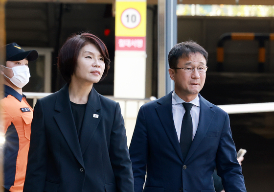 순직 소방관 빈소 찾은 한병도 원내대표와 한정애 사무총장