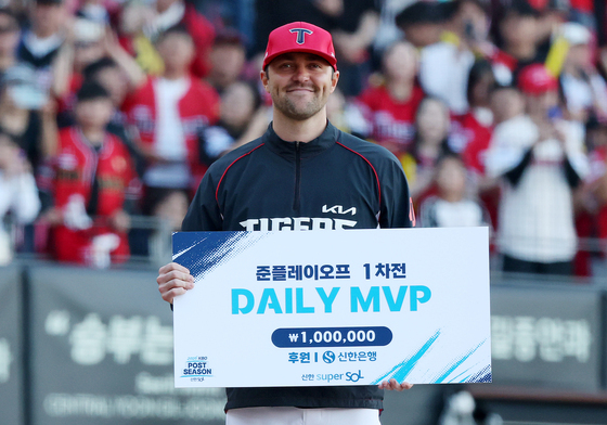 '7이닝 1실점 완벽투' 네일, 준PO 1차전 데일리 MVP