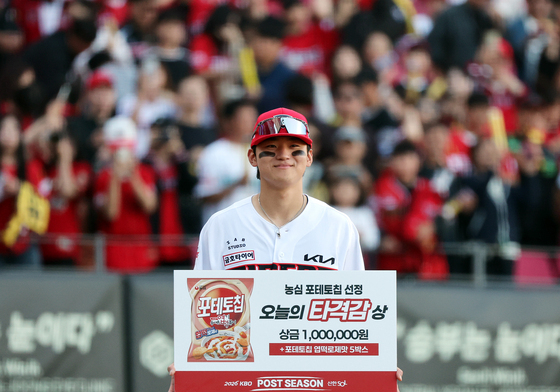 '2홈런' 김도영 "LG전 활약 의식 안 해…나 자신만 믿었다"[준PO1]