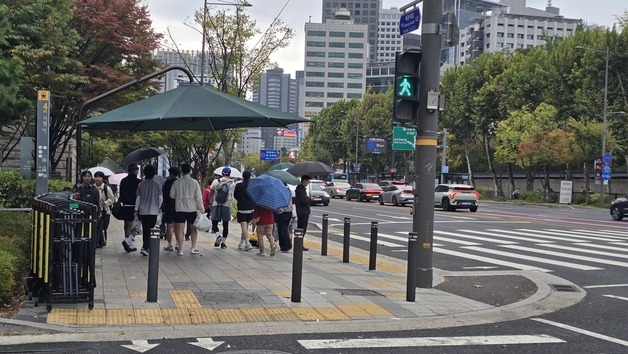 가을비 뒤 추워질라…마라톤부터 산책까지, 시민들 '선선함' 만끽