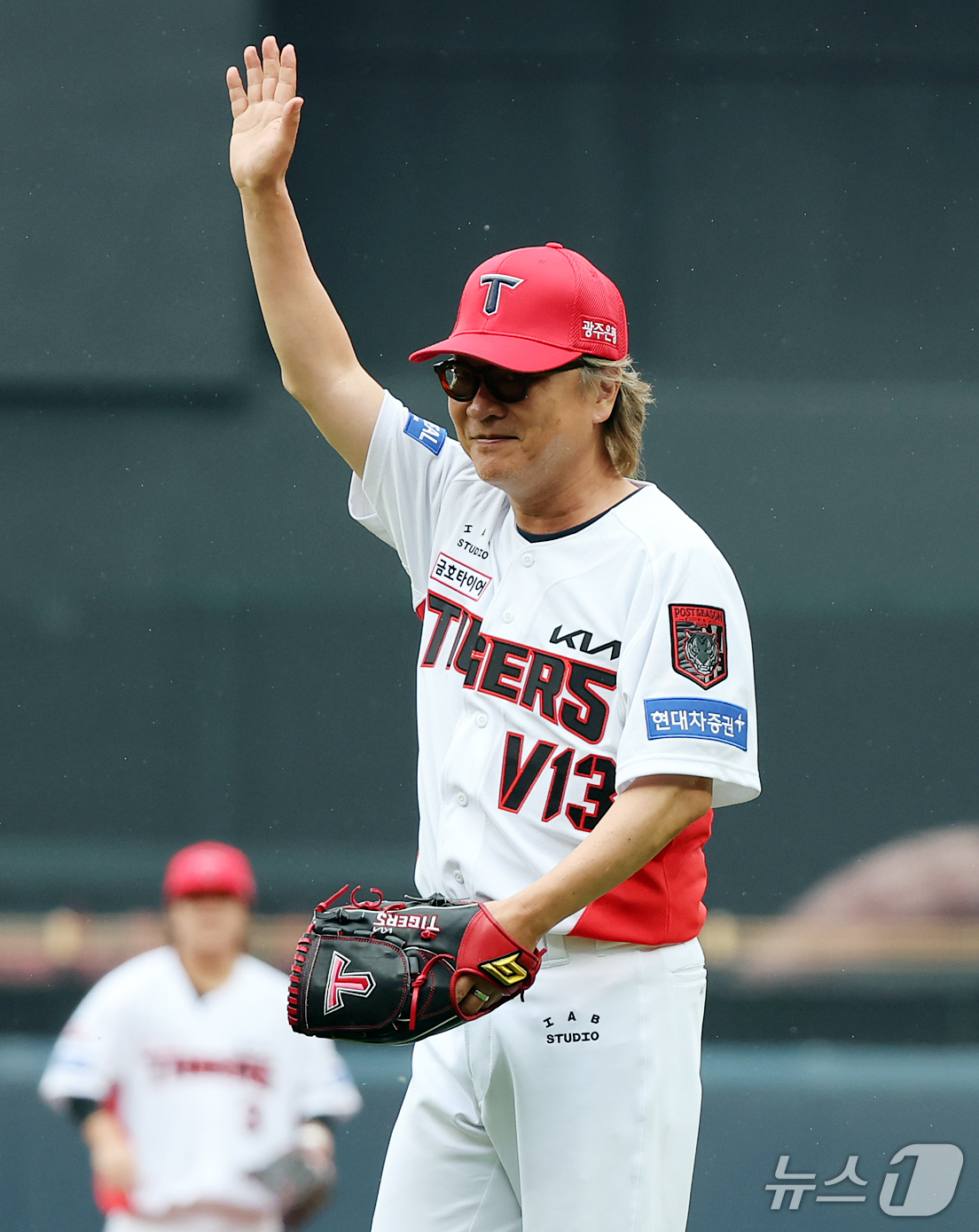 (전남광주=뉴스1) 김진환 기자 = 18일 오후 전남광주 기아챔피언스필드에서 열리는 프로야구 2026 신한 SOL KBO 포스트시즌 준플레이오프 2차전 LG 트윈스와 KIA 타이거 …