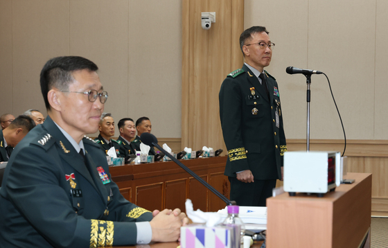[국감] 답변하는 이상렬 지상작전사령관