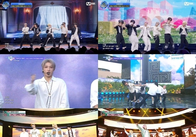 '컴백' 데일리:디렉션, 신곡 '위치 웨이' 컴백 첫 주 음악방송 성황