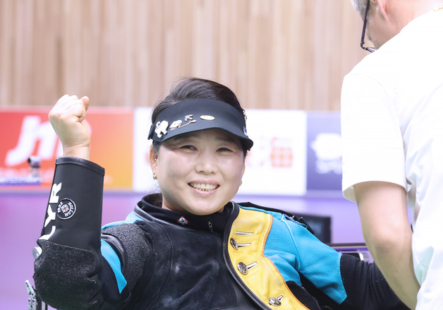 이윤리, 아시안패러게임 10m 공기소총 동메달 명중·