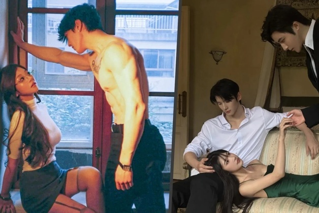 "쓰다듬고, 욕조에서 포옹까지"…남성 모델과 30분 촬영에 90만원 '깜짝'