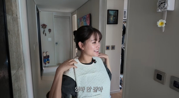 한혜진, '이시언 아내' 서지승 미모에 감탄…"엄마 안 같아"
