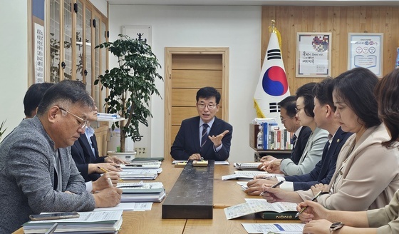 윤건영 충북교육감 "추진 정책, 현장의 실질적 변화로 이어가야"