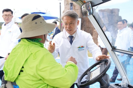 민형배 시장, 여수세계섬박람회 중간점검