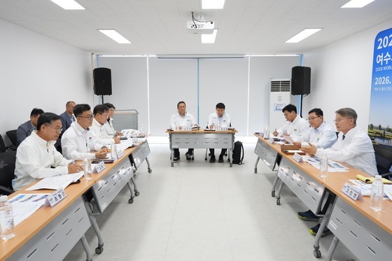 민형배 시장, 여수세계섬박람회 중간점검