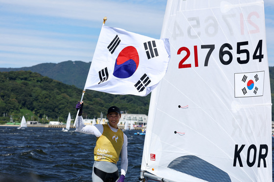 3연패 뒤 멈췄던 하지민, 4년 만에 다시 '금빛 항해'[AG]