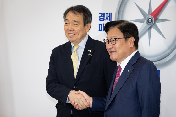 정점식 "한일 관계, 정권 따라 흔들리면 안 돼…정당 교류 확대해야"