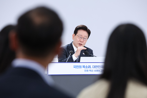 발언하는 이재명 대통령