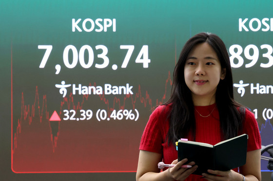 7000선 탈환한 코스피