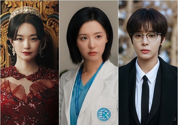 신민아는 '황후'·김지원은 '의사'·설인아는 '남장'…확 달라진 얼굴들 [N초점]
