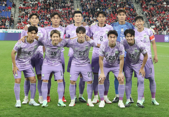 베네수엘라전 출전한 대한민국 축구대표팀
