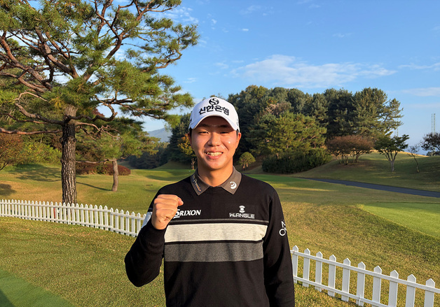 'KPGA 2승' 최찬 "신한금융과 함께 PGA 투어 진출 도전"