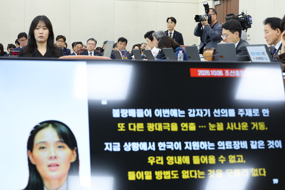 [국감] 국감장 등장한 김여정 발언