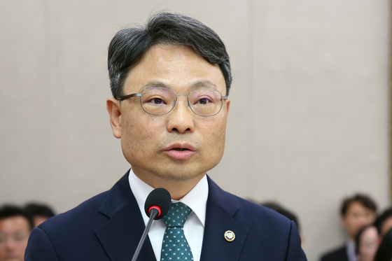 [국감] 업무보고하는 박은식 산림청장