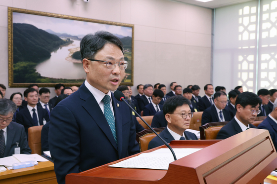 [국감] 박은식 산림청장, 국정감사 업무보고