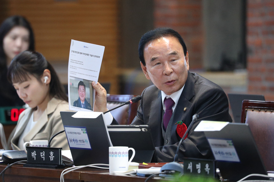 박덕흠 의원 "밤이면 비는 농촌 파출소…치안공백 대책 마련하라"