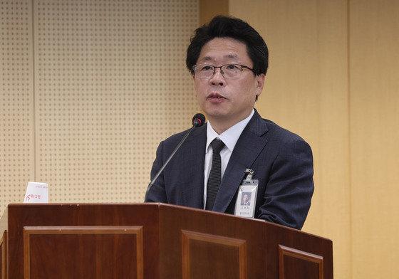 [국감] 김성흠 해남지원장, 질의에 답변