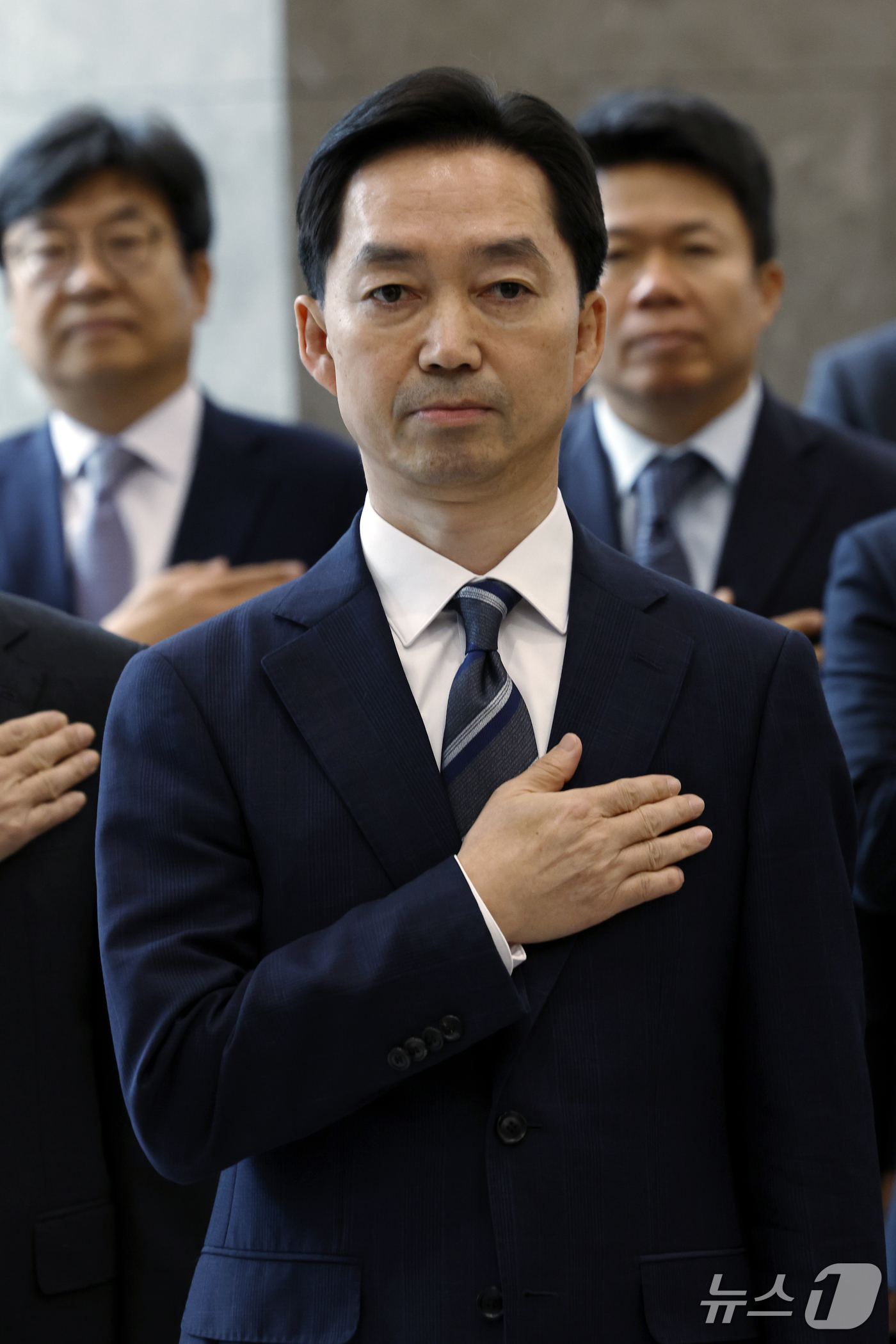 김지용 중수청장 취임식 중대범죄수사청 출범 후 조직 다짐
