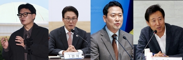 차기 주자 적합도…한동훈 18.7% 선두, 김민석·장동혁 오차범위 내 접전