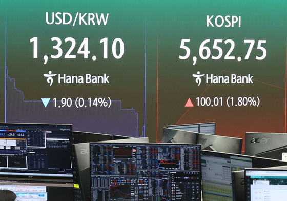 상승세로 장 시작하는 코스피