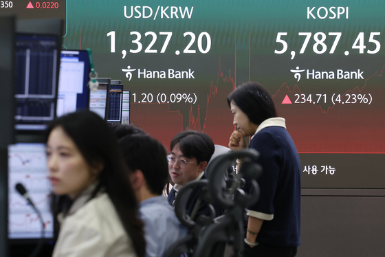 코스피, 반도체 대형주 급등에 장중 매수 사이드카 발동