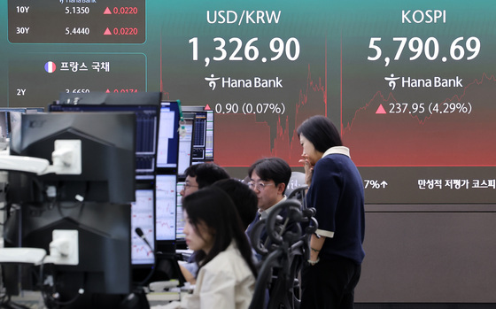 코스피, 반도체 대형주 급등에 두 달 만에 매수 사이드카 발동
