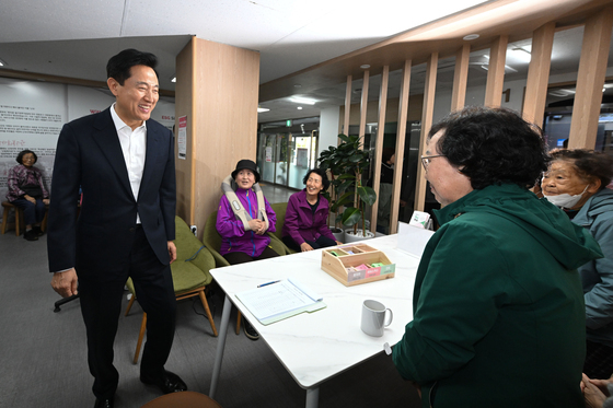 오세훈, 지역사회 돌봄 서비스 살핀다