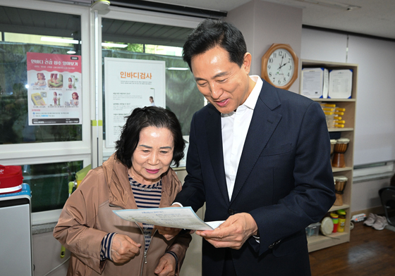 오세훈, 지역 돌봄 강화 위한 현장 소통