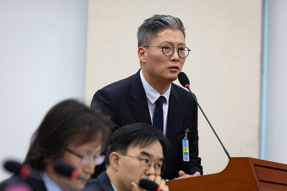 [국감] 한경록 한솔제지 대표, 국정감사 답변