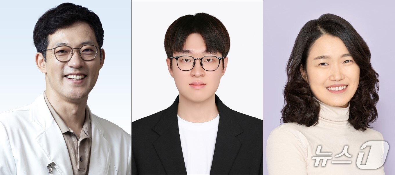 본문 이미지 - 해당 연구에 참여한 분당서울대병원 순환기내과의 강시혁 교수(왼쪽부터), 전세준 전공의, 김선화 선임연구원.(분당서울대병원 제공)